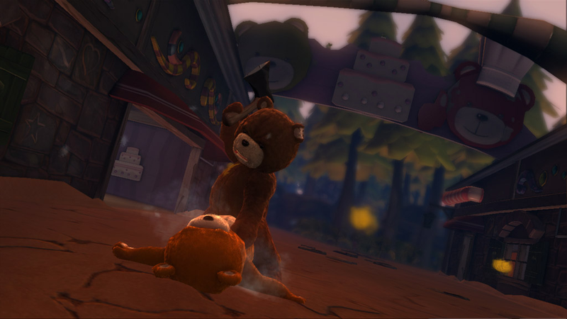 Illustration for article titled Naughty Bear Screens Just As Creepy As The Trailer